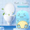 Dinosaur Shaped Toilet Cleaner and Deodorizer Blue 3 Pack, Cute Design Easy Replacement Setup 5