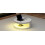 Round rotating coffee table with LED lights 9