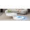 Round rotating coffee table with LED lights 19
