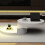 Round rotating coffee table with LED lights 20