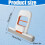 Mini Desktop Foldable Sponge Mop 2 Set, SelfSqueezing Wet Dry Use for Table Kitchen Bathroom Cleaning 2