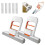 Mini Desktop Foldable Sponge Mop 2 Set, SelfSqueezing Wet Dry Use for Table Kitchen Bathroom Cleaning 1