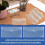 Pacote com 40 envelopes plásticos transparentes reutilizáveis de 12,7 x 25,4 cm (5 x 10 polegadas) com fecho de pressão. 4