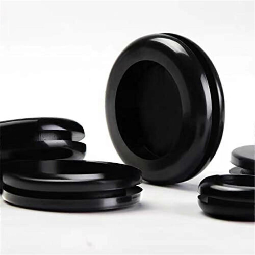 188 Pieces Closed Rubber Grommet Firewall Solid Closed Hole Plug Assortment Kit for Wire Electrical 1