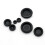 188 Pieces Closed Rubber Grommet Firewall Solid Closed Hole Plug Assortment Kit for Wire Electrical 5