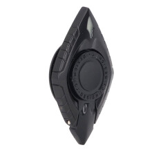 Metal Rotation Stress Toy Black 5x3x1 cm Fingertip
