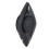 Metal Rotation Stress Toy Black 5x3x1 cm Fingertip 1