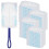 42 Pieces Duster with 1 Handle, Dust Magnet Refill Pack Electrostatic Dust Wiper for Household 1