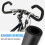 2 stuks MTB fietshandvatten van sponsrubber met plug 2