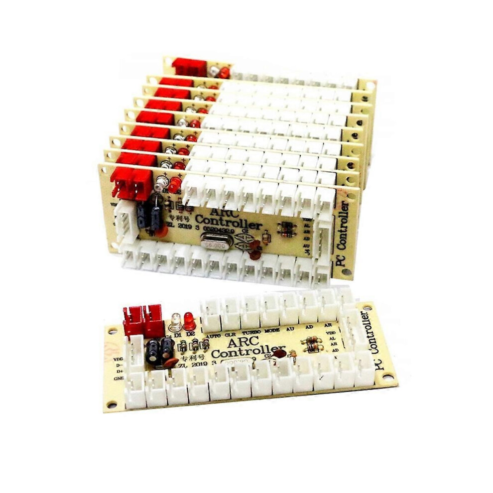 10 Pcs Arc968 Ps3 Usb Controller Board For Raspberry Pi Game Joystick Controller Zero Delay Sanwa Ar 3077970209501