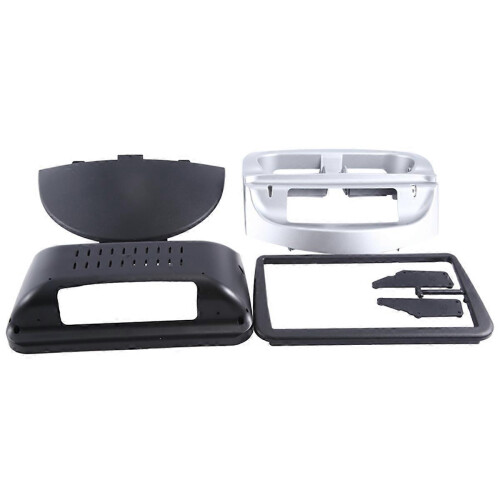 Painel frontal de rádio de 9 polegadas para carro, compatível com Opel Combo Corsa 2001-2011.