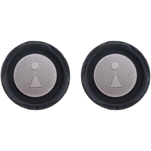 2 peças de membrana de radiador passivo de graves de 76 mm (2,75 polegadas)