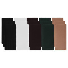 15-teiliges Set mit aufbügelbaren Flicken aus Stoff (12,5 x 28 cm) zur Reparatur von Kleidung