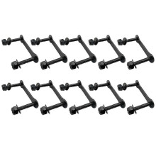 31mm Skateboard Bridge Siamese Bolts Screws with Anti-Sink Mat Skateboard Hardware Set