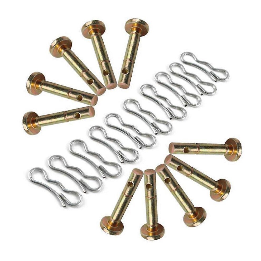 10 Pcs Shear Pins 10 Pcs Cotters Pins 738-04124 714-04040 Compatible With Mtd Snowblower 3142989301062