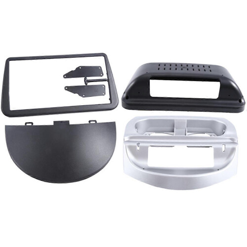 Painel frontal de rádio de 9 polegadas para carro, compatível com Opel Combo Corsa 2001-2011. 1