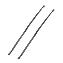 2 pezzi Cavo di prolunga nero HD da 9 pin maschio a femmina per scheda madre per PC fai da te