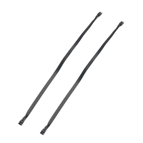 2 ks čierny predlžovací kábel HD 9pin samec-samica pre PC DIY