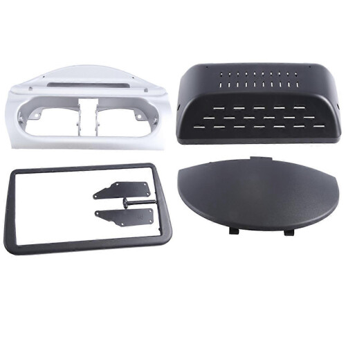 Painel frontal de rádio de 9 polegadas para carro, compatível com Opel Combo Corsa 2001-2011. 2