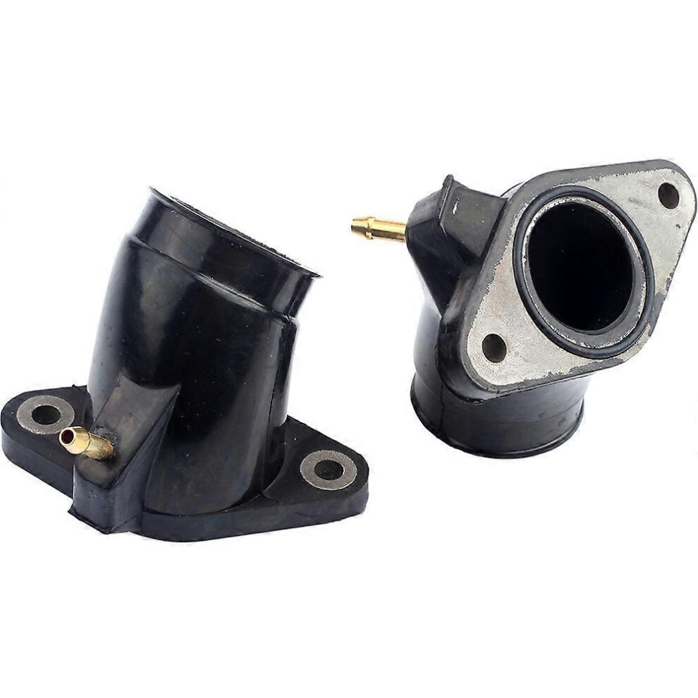 2Pcs Motorcycle Carburetor Pad Intake Outlet Manifold Interface, Compatible With Yamaha Xv400 Xvs400 Xvs650 Drag 3173458739529