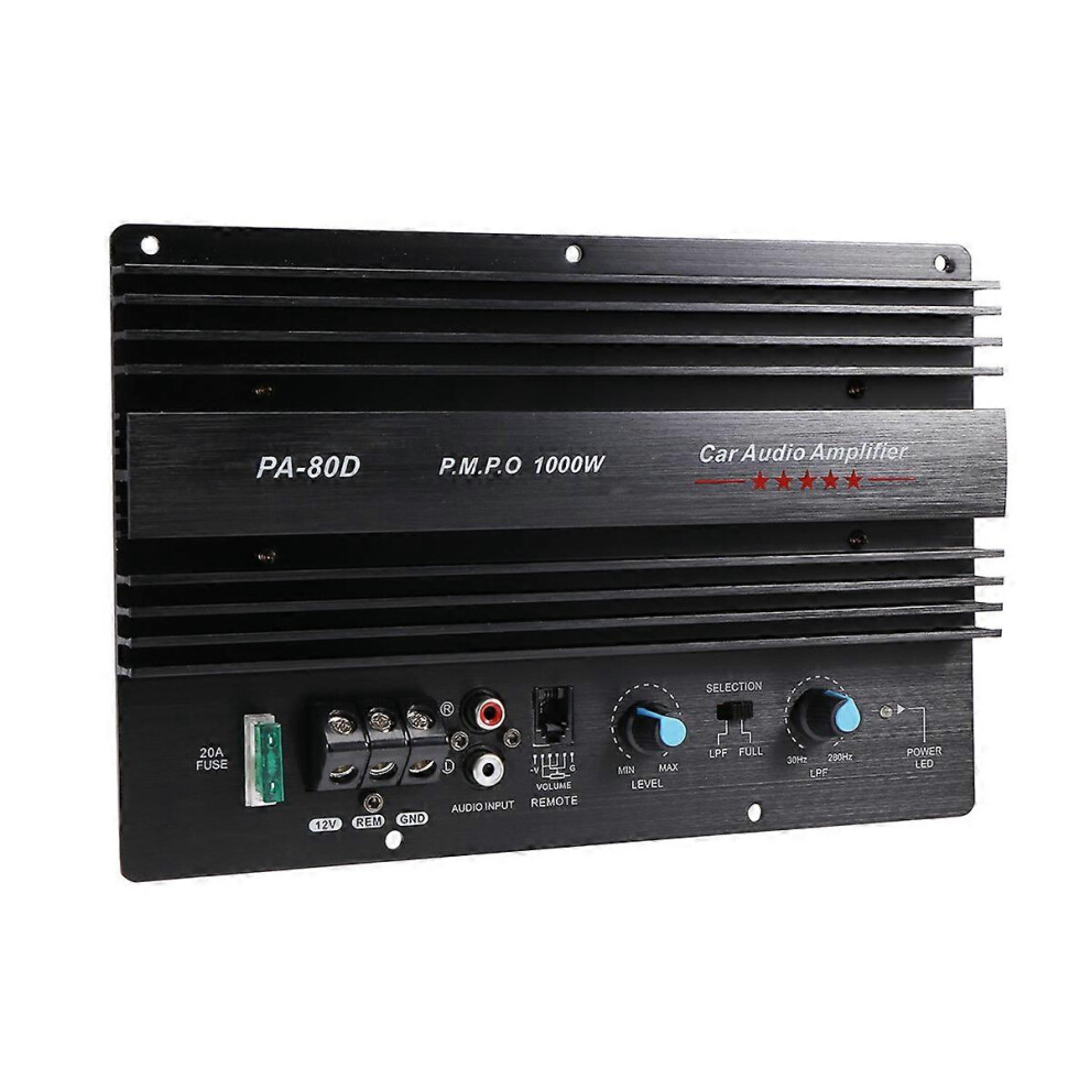 12V 1000W High Power Amplifier Amp Board Pa-80D For Car Subwoofer 3200496362294