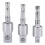 3 Pack Impact Grade Socket Adapter 360-Degree Universal Joint Swivel Socket Set, Socket to Drill Adapter 1