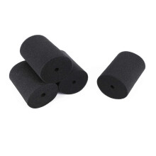 4 stuks flexibele schuimrubberen inzetstukken voor bekerhouders, geschikt voor het maken van bekers van 295-1290 ml.