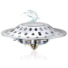 2 in 1 Bathtub Stopper with Drain Hair Catcher, Anti-Clogging Tub Stopper with Dual Filtration