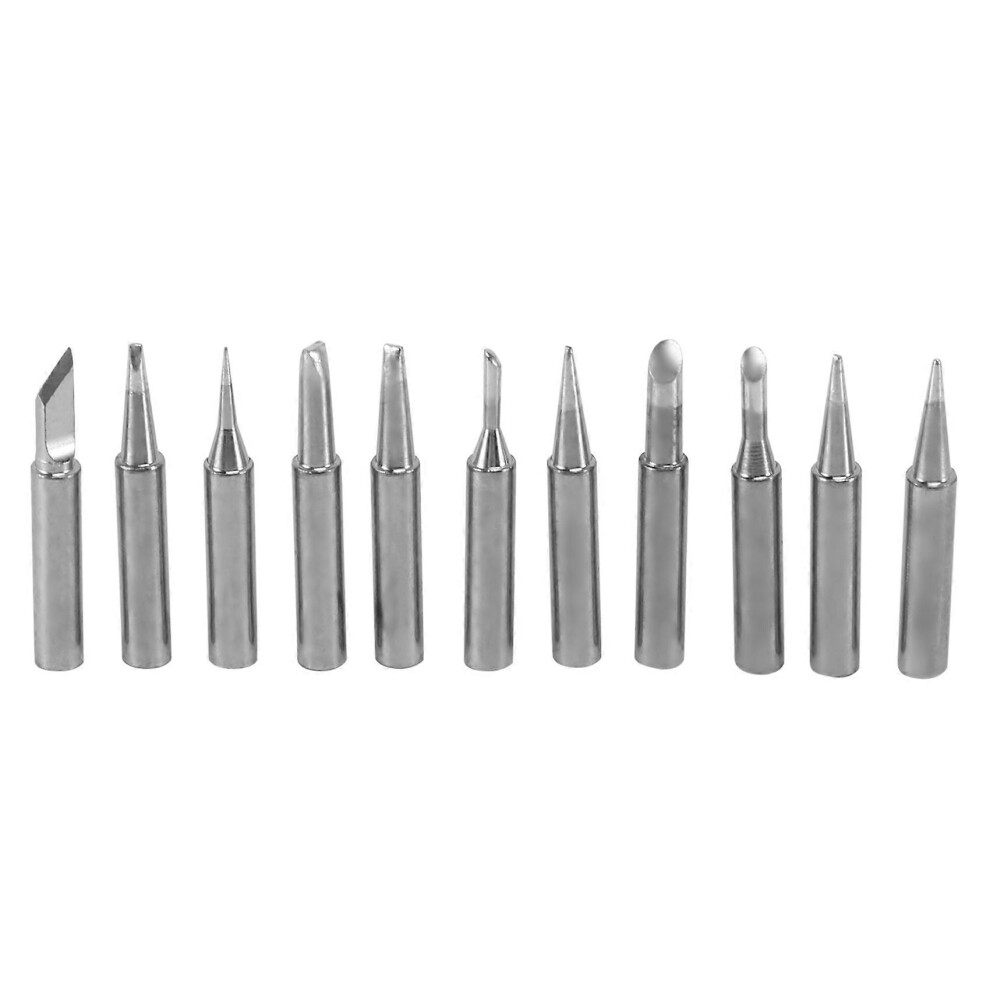 11 Pieces Soldering Iron Tips Kit 900M-T Compatible With Hakko Soldering Station Tool 900M 936 937 907 3590403446156