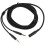 Cabo extensor universal 2 em 1 de 3,5 mm para headset gamer, compatível com HyperX Cloud II/Alpha/Cloud Flight. 1