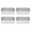 4Pcs Aluminum Alloy Rectangular Non-Stick Bread Loaf Pans Baking Tools for Kitchen 1