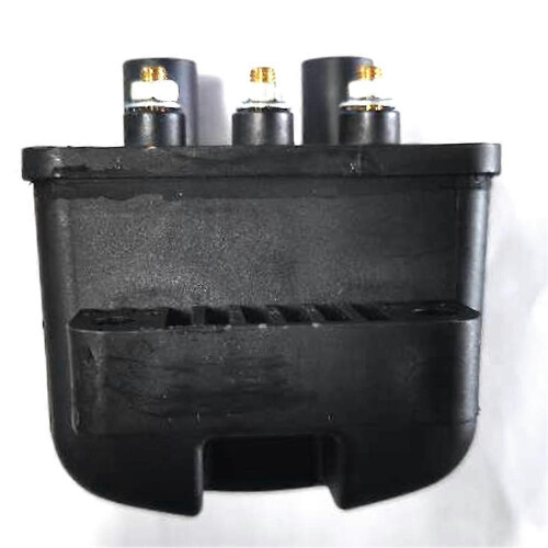 53-434 3 Ohm Motorcycle Ignition Coil, Compatible with Harley Davidson Bobber Chopper Single Fire 2
