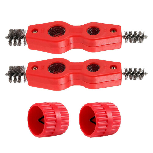 4 Pcs Copper Pipe Inner-Outer Reamer Deburring Chamfer Tool Set 2