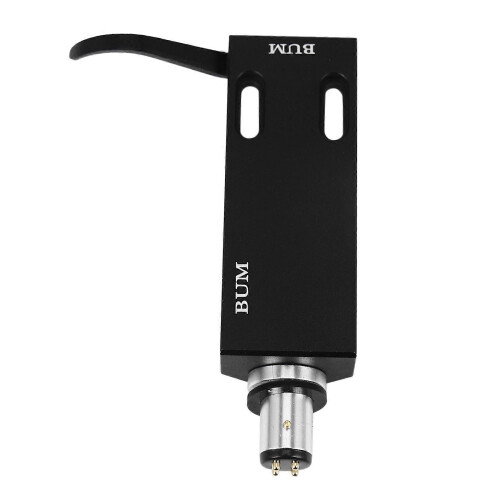 1Pcs Black Turntable Headshell 4 Pin Contacts compatible with Technics Phono Turntables 1