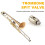 Conjunto de 5 peças de chave de água para válvula de trombone, compatível com trompete. 4