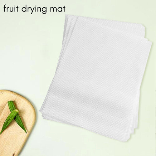 10Pcs Non Stick Silicone Dehydrator Sheets 37x29cm for Fruit Dryer 2