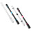 Lot de 4 stylos à bille rotatifs lestés. 5