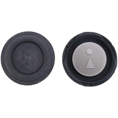 2 peças de membrana de radiador passivo de graves de 76 mm (2,75 polegadas) 1