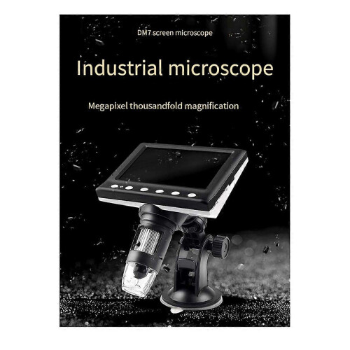 Microscópio digital para moedas de 4,3 polegadas com ampliação de 1000x, resolução 960P e 8 LEDs para soldagem. 2