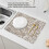 2 Pack Absorbent Machine Washable Dish Drying Mat for Kitchen Counter 3