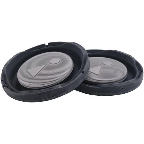2 peças de membrana de radiador passivo de graves de 76 mm (2,75 polegadas) 2