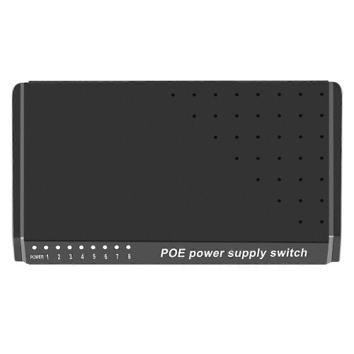 θύρες 6+2 POE Switch Injector Power over RJ45 Ethernet χωρίς τροφοδοτικό για σύστημα οικιακού δικτύου 2