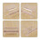 4 Pack Visible Desktop Multi Washi Masking Tape Dispenser Holder with Cutter 5