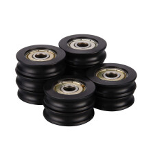5 stuks 626ZZ U-groef raam-/deurwielgeleiderpoelie 6278 mm kogellager compatibel met 3D-printer
