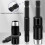 6Pcs Hollow Punch Set Drill Bits, Leather Hole Punch Tool with Flexible Hexagonal Drill Bit Extension 2