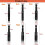 6Pcs Hollow Punch Set Drill Bits, Leather Hole Punch Tool with Flexible Hexagonal Drill Bit Extension 5