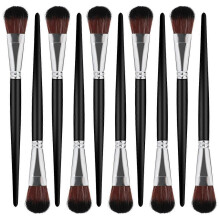 10 ovale Mop-Pinsel zum Mischen von Acryl- und Ölfarben