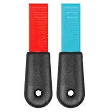 2Pcs 2-in-1 Self-Sharpening Cleaning Scrapers & Hook Scrapers Safe for Non-Stick Cookware