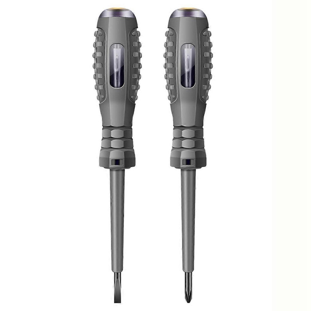 2Pcs Ac Non-Contact Digital Voltage Tester Pen Induction Test Pencil Power Detector Voltmeter 3767686974694
