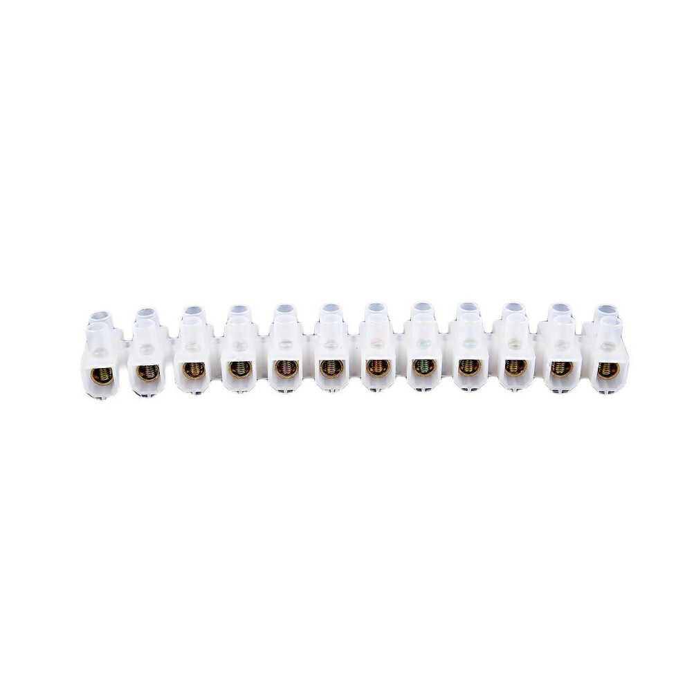 12 Way 60A Strip Terminal Block Electrical Wire Connector 3408918559110